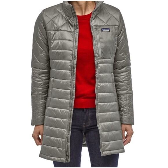 Patagonia Worn Wear® gray Women's Radalie Parka size XS - Picture 2 of 11